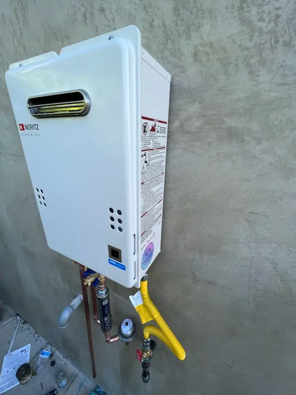 Tankless water heater installation for Sugar Creek homes